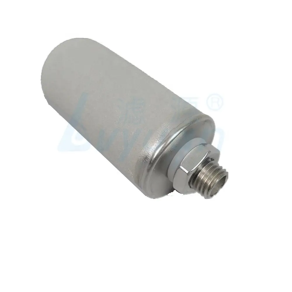 10 20 30 40 inch customized connector sintered titanium water filter cartridge for water filtration 1
