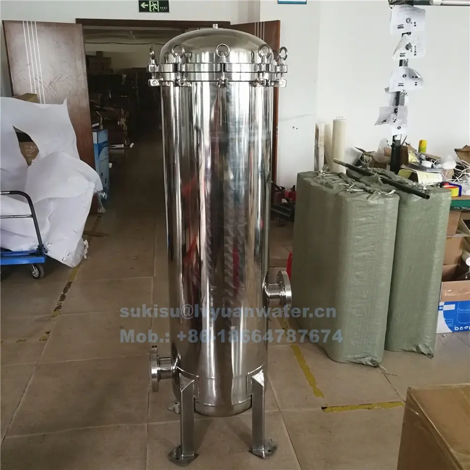 Multi Cartridge Filter Housing with Custom Services for Water Purification 4