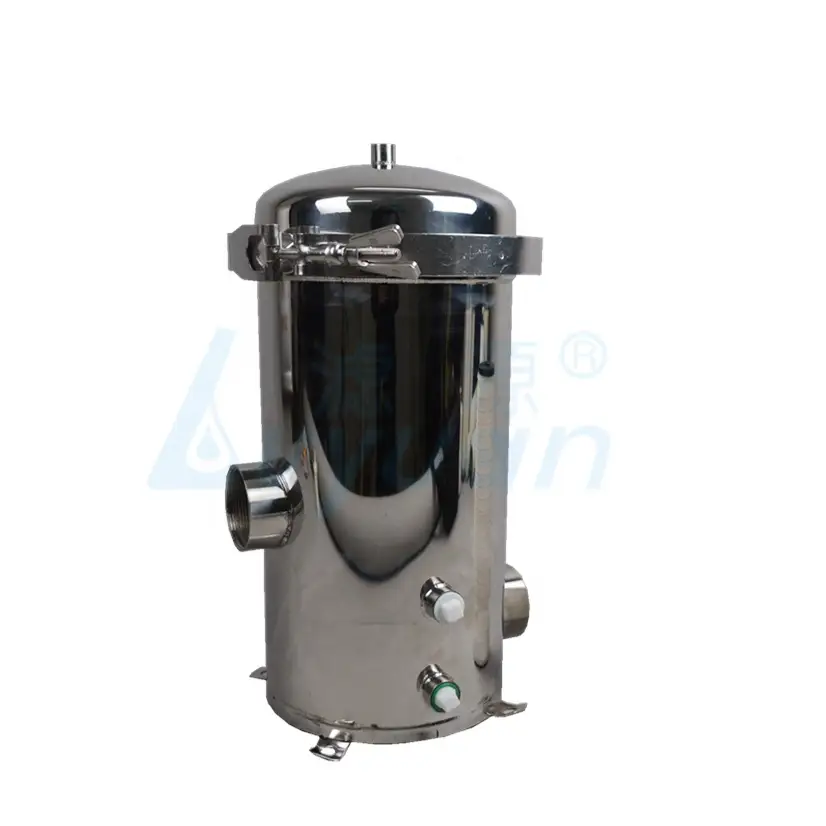 10 inch 5 micron water filter Cartridge stainless steel filter housing for Food and beverage industry 1