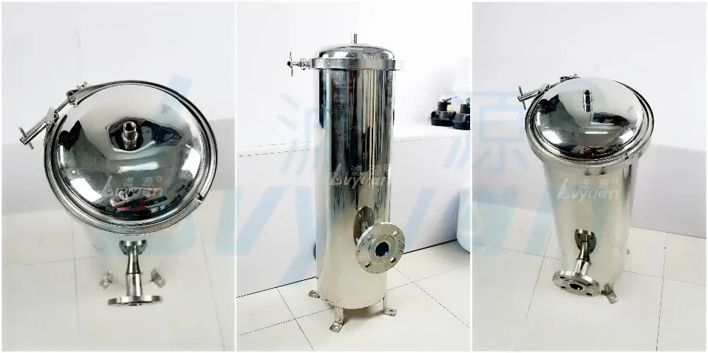 Lvyuan stainless steel cartridge filter housing manufacturers for water Purifier 2