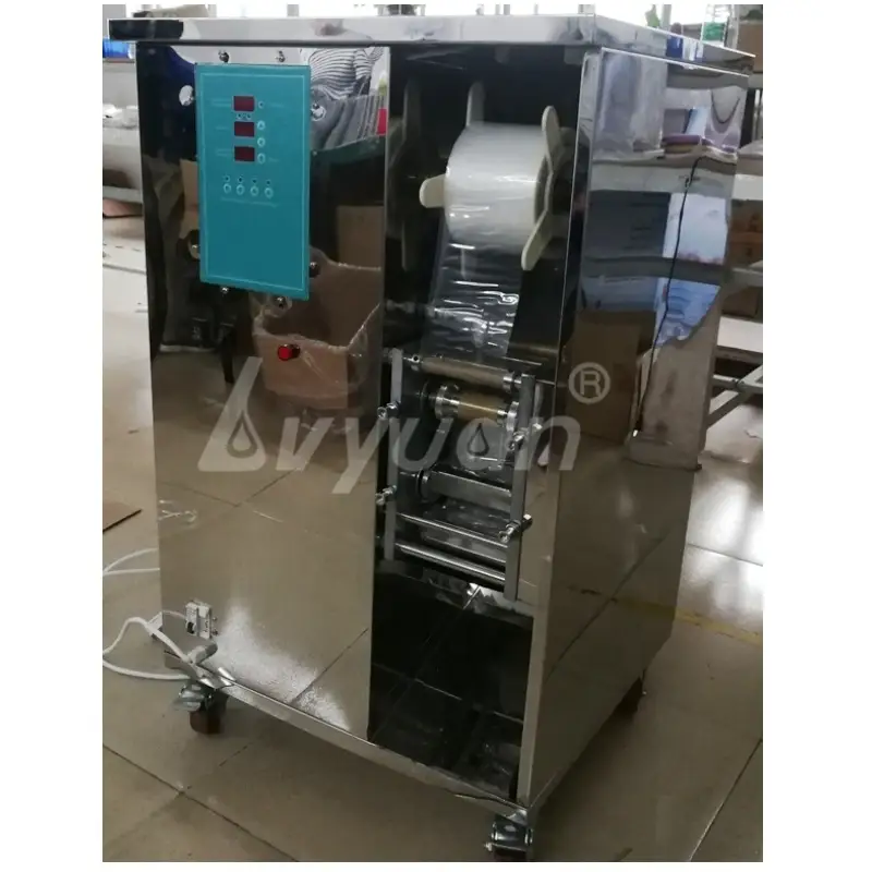 Empaquetadora automática de llenado de bolsas de agua, bolsita de bolsa pura/mineral para beber, a buen precio 1