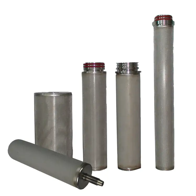 Chinese high quality 316L 20 inch ss powder sintered filter cartridge 1