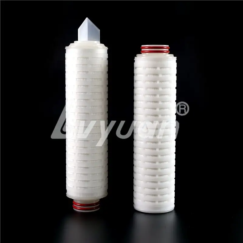 Customized size filter cartridge pleating for Water Sterile Filtration 1