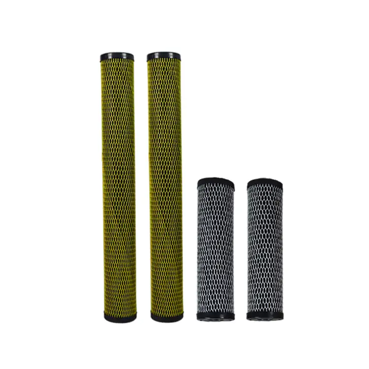 High quality cheap filters active carbon block filter cartridge 1