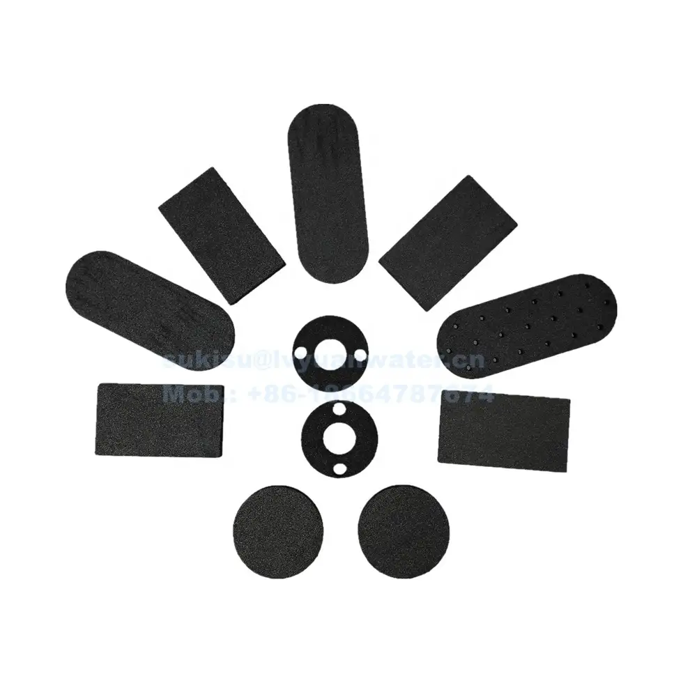 Customized dimension Micron Activated carbon block air filter plate/sheet/mesh/tube/disc/pipe 1