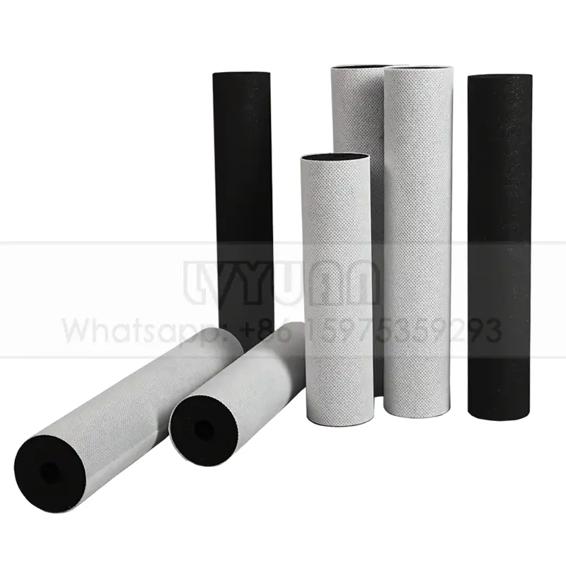 Cartucho de filtro de agua de bloque de carbón sinterizado delgado & jumbo de 4,5 pulgadas/cartucho de filtro de agua de carbón 1
