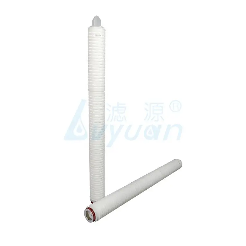 30 inch 0.45 micron pleated filter cartridge/polypropylene membrane water filter for wine/beer filtration 1 box/25pc 1