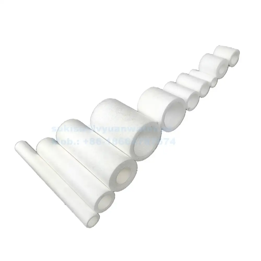10um Porous Plastic PP bond 5 micron spun polypropylene filter cartridge for gas air water purification spare parts 1