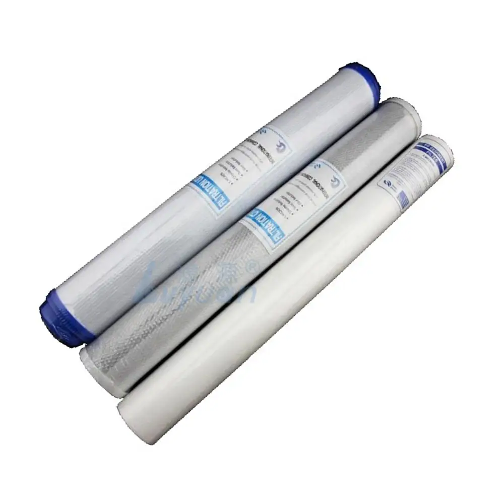 20 inch water filter PP + UDF + CTO cartridge for household pre-filtration 1