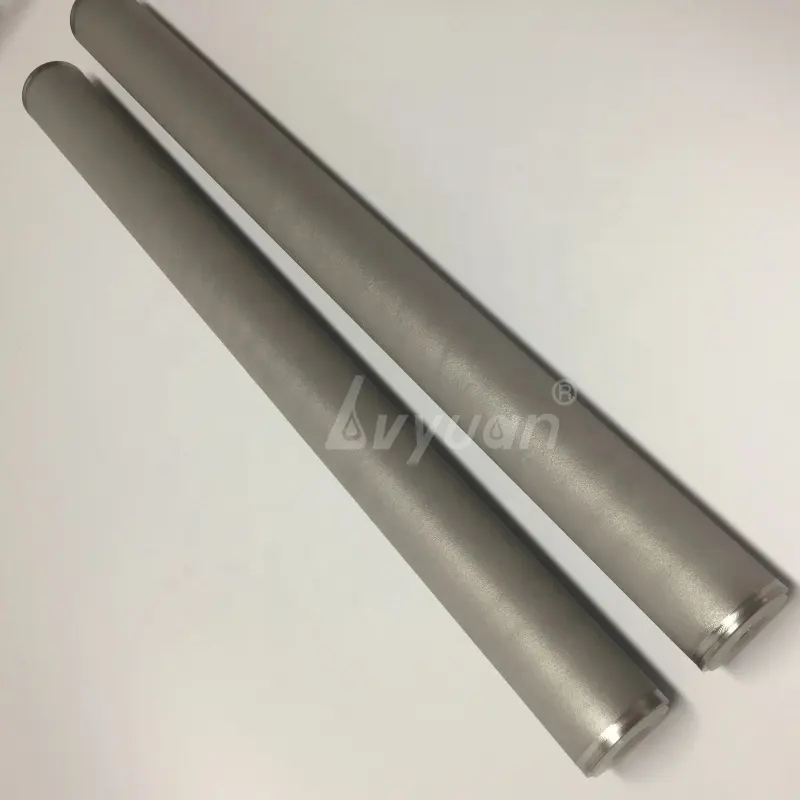 Lvyuan Filter ss sintered filter cartridge suppliers for water purification 1