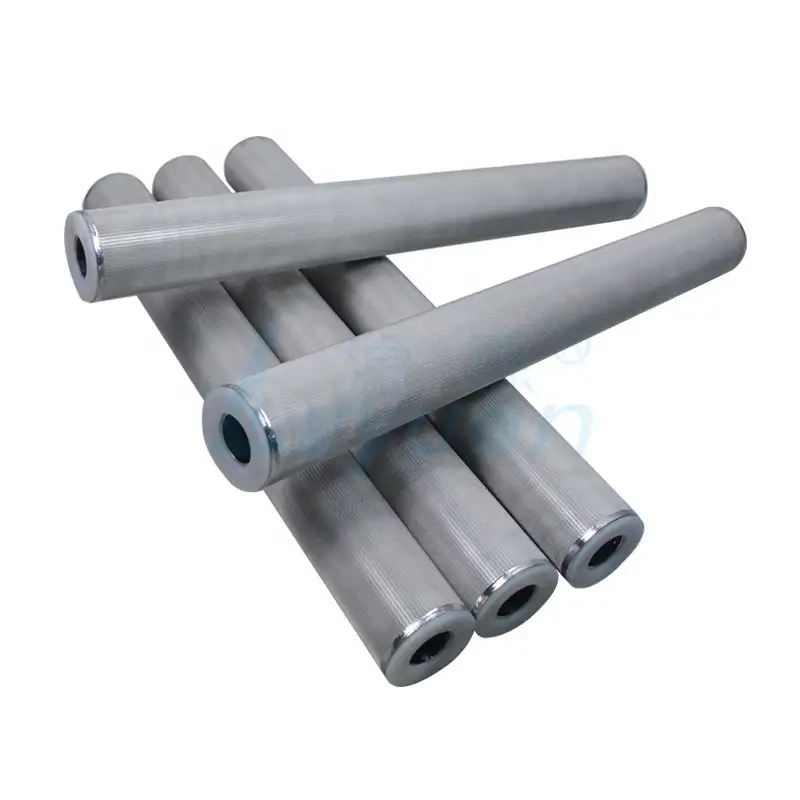 Good Quality stainless steel sintered Filter Cartridge for oil filtration and filter water 1