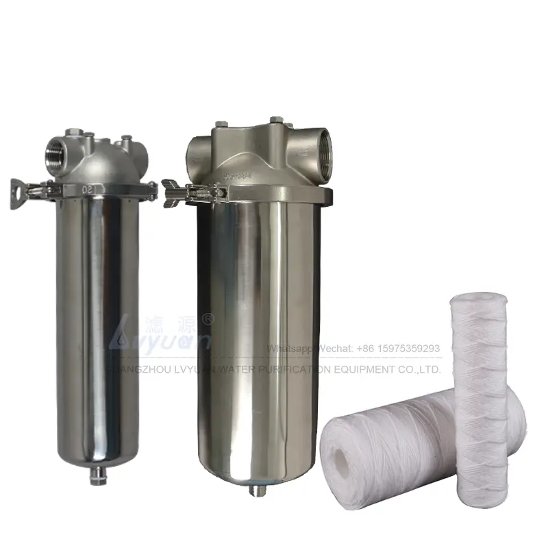 Lvyuan Filter ss micron filter housing factory direct supply for water Purifier 1