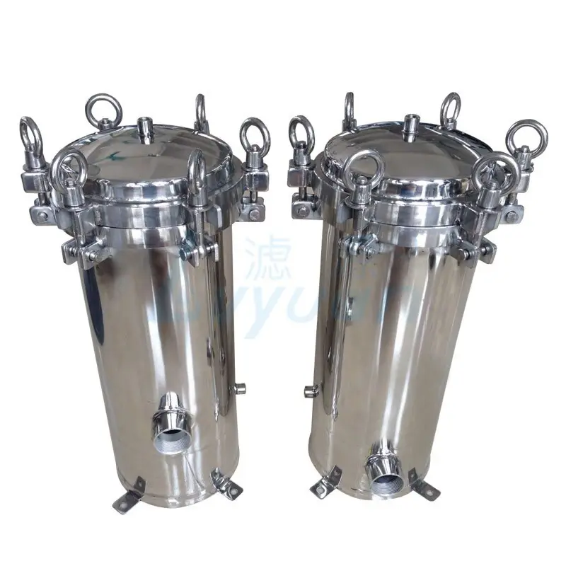 Wholesale stainless steel bag filter made in china for sea water 10