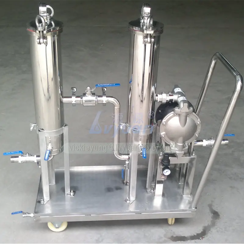 Stainless Steel Inline Filter Housing - for Food - Lvyuan Filter 3