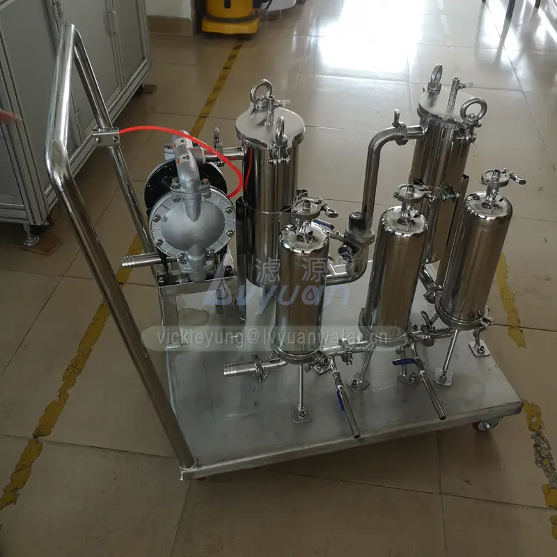 Stainless Steel Inline Filter Housing - for Food - Lvyuan Filter 2