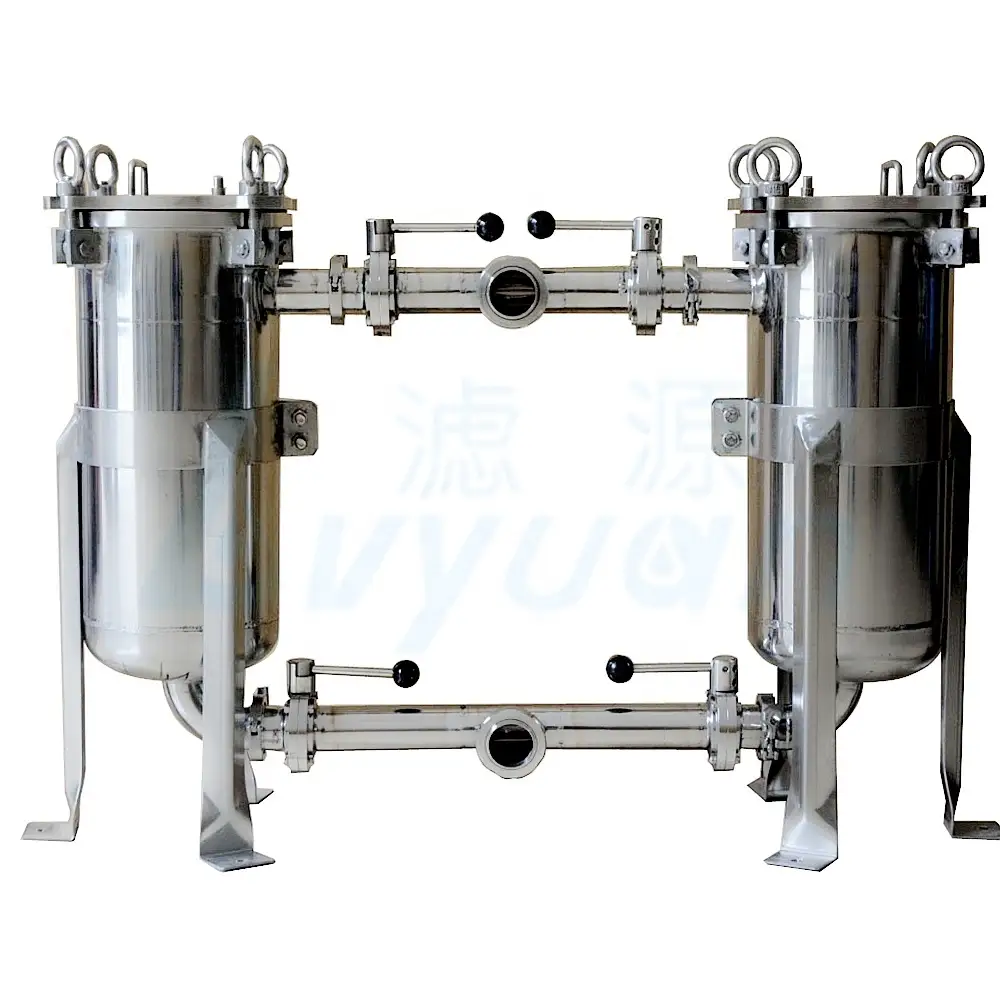 high temperature resistant filter housing stainless steel 304 316 backwash water bag filter housing 1