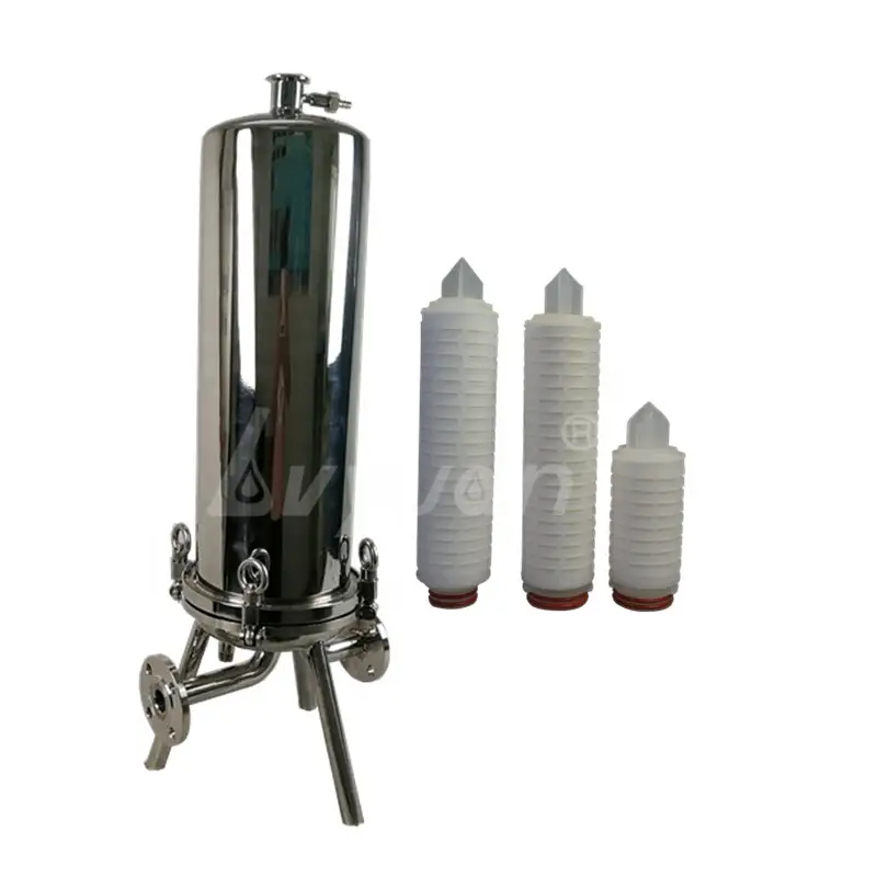 Stainless Steel Sanitary Multi cartridge/round filter housing for pharmaceutical and beverage sterile filter applications 1