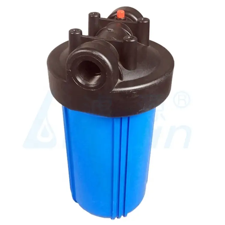 Carcasa del filtro de agua 5 10 pulgadas 20 carcasa del filtro azul grande para tratamiento de agua/filtración de agua 1