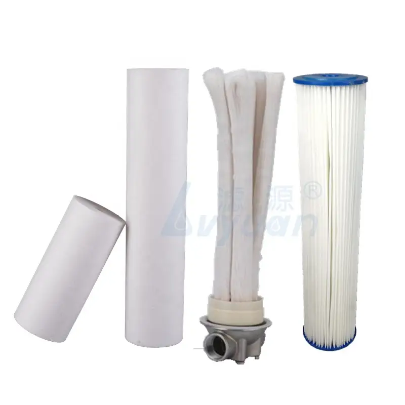 5 micron PP 20 inch jumbo filter cartridge for Activated Carbon Block UF membrane Pleated Sediment water filter cartridges 1