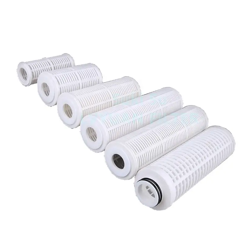 DOE 222 5 '' 10 '' Prefiltro de agua lavable Cartuchos de filtro de red de malla SS de nailon 80 micras para eliminación de partículas de arena y sedimentos 1
