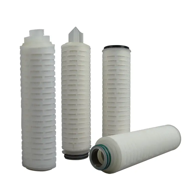 10 inch membrane pleated filter cartridge for liquid water filtration housing 1
