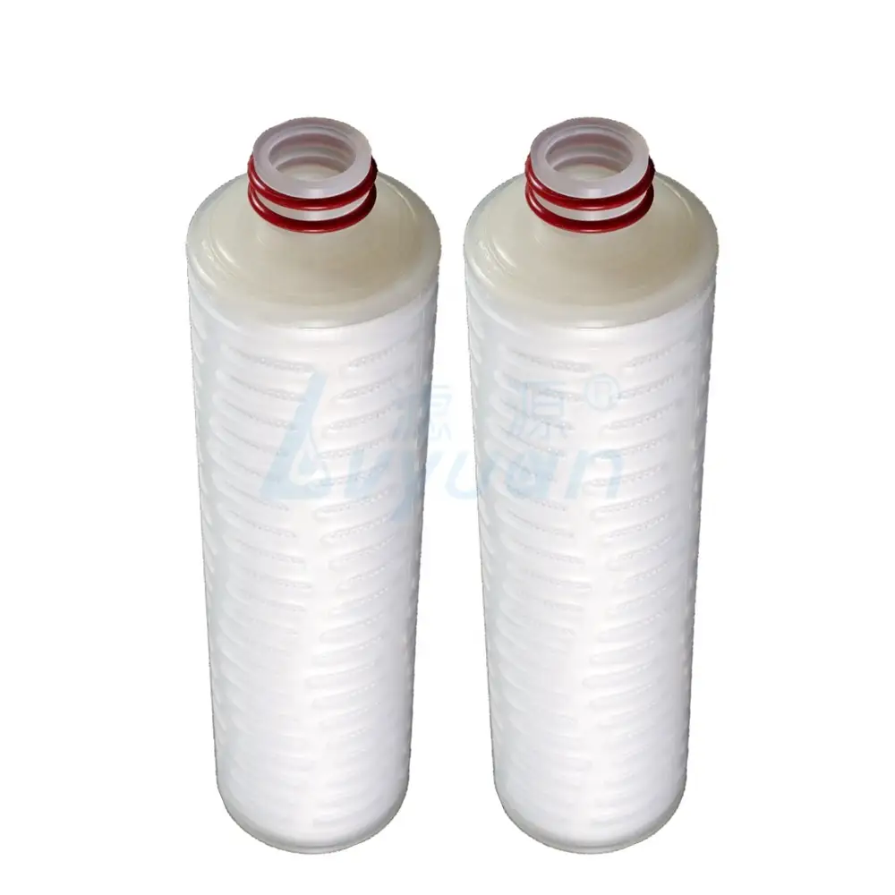 0.2/0.5/5/10 Micron PP Pleated Water Filter Cartridge for Water Treatment 1