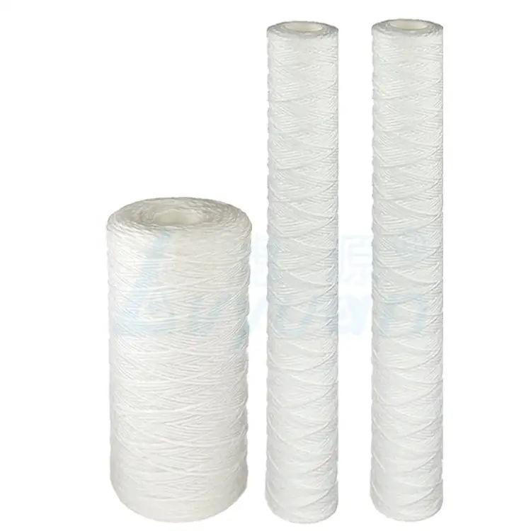 10 inch pp yarn water filter cartridge pp sediment filter for household water filter 1