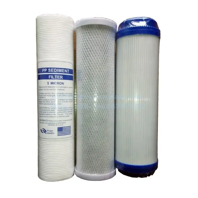Household RO water 10 inch granular UDF activated carbon filter cartridge GAC for Pre-filtration 1