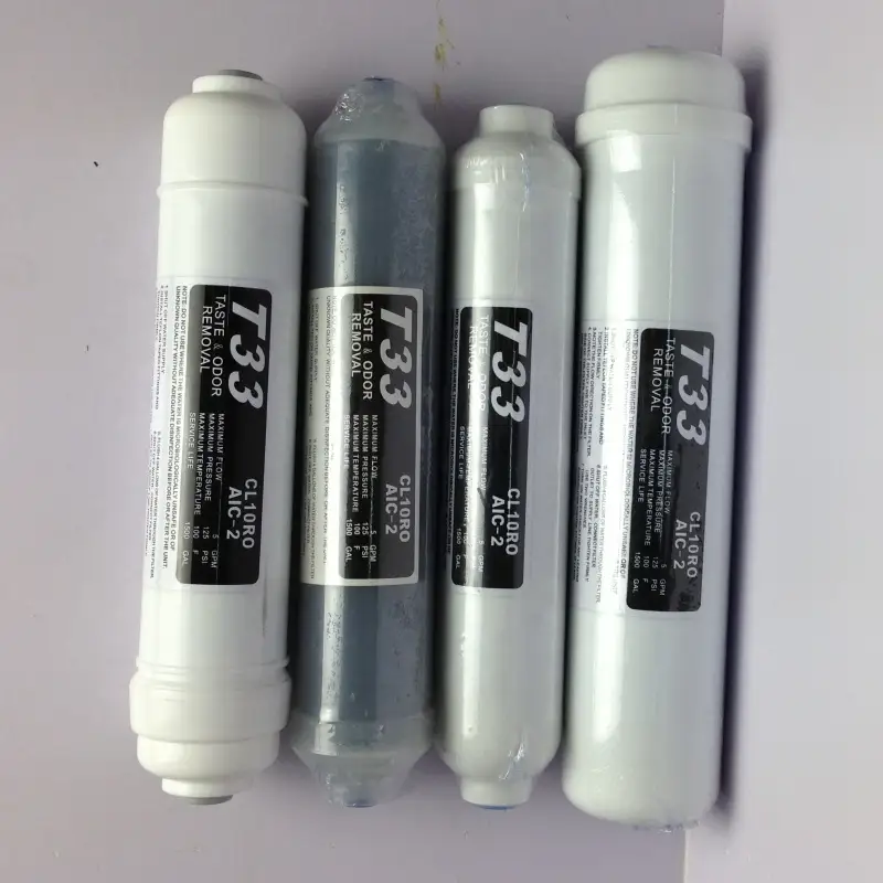 T33 filter cartridge/coconut shell activated carbon filter made in Guangzhou 1