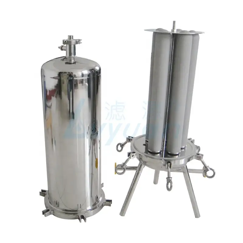 0.2 1 3 5 10 30 100 micron Food Grade Sintered metal filter /Titanium Filter cartridge for Gas and Water Filtration 1