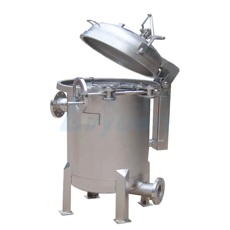 ss304 ss316 multi bag filter housing/stainless steel housing with filter bag #1 #2 for liquid filtration 1