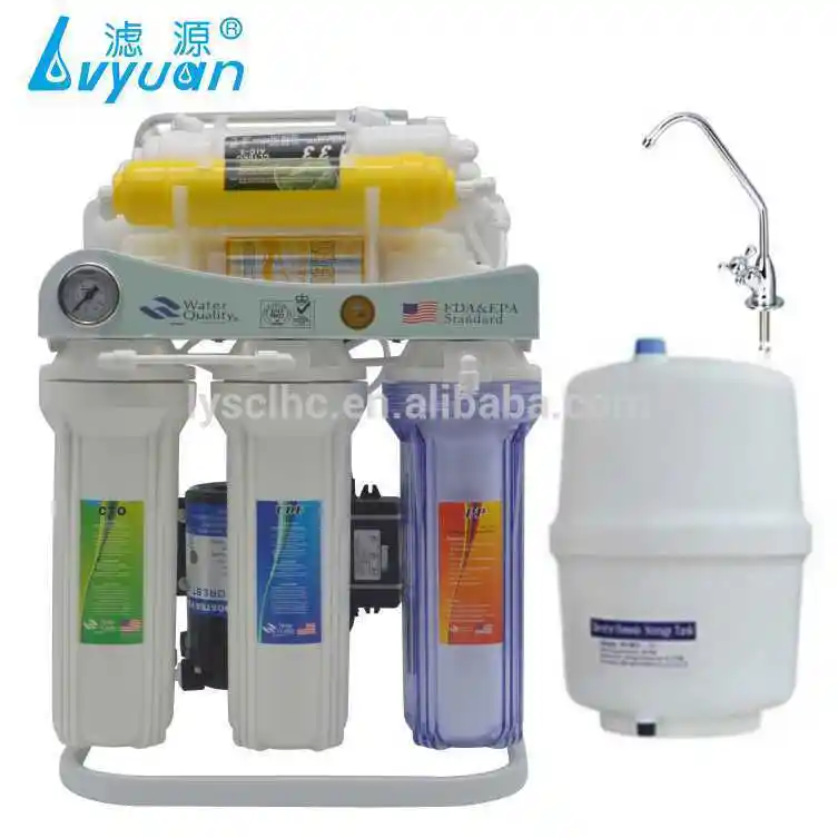 Purificador de agua RO Omán de 8 etapas con UV 1