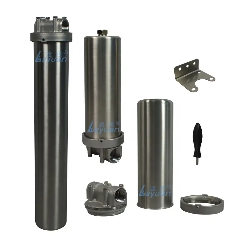 10 20 inch Home use Steel stainless water filter housing 1