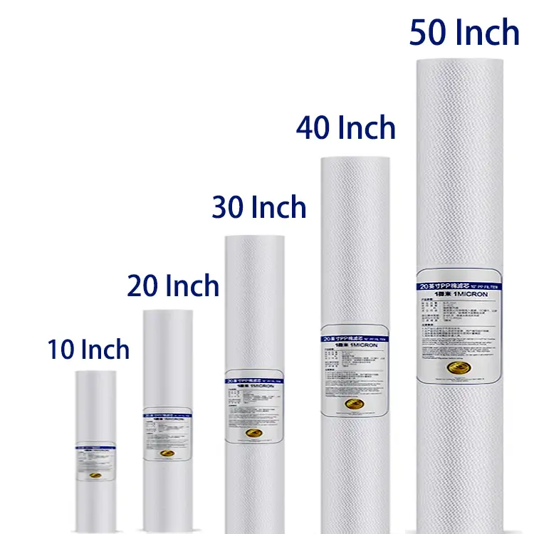 OEM/ODM china PP PE sediment 0.1micron filter cartridge 1