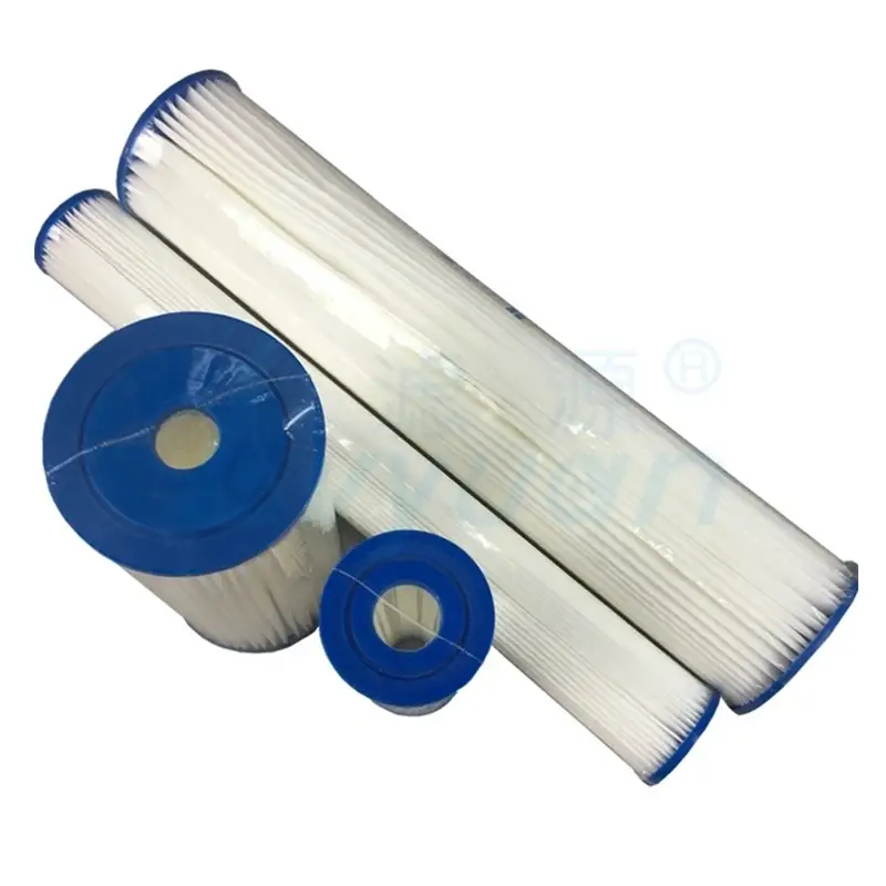 Manufacturer Folded PE filtros de sedimentos big blue 10 inch water filter cartridge for for big blue 20 inch housing 1
