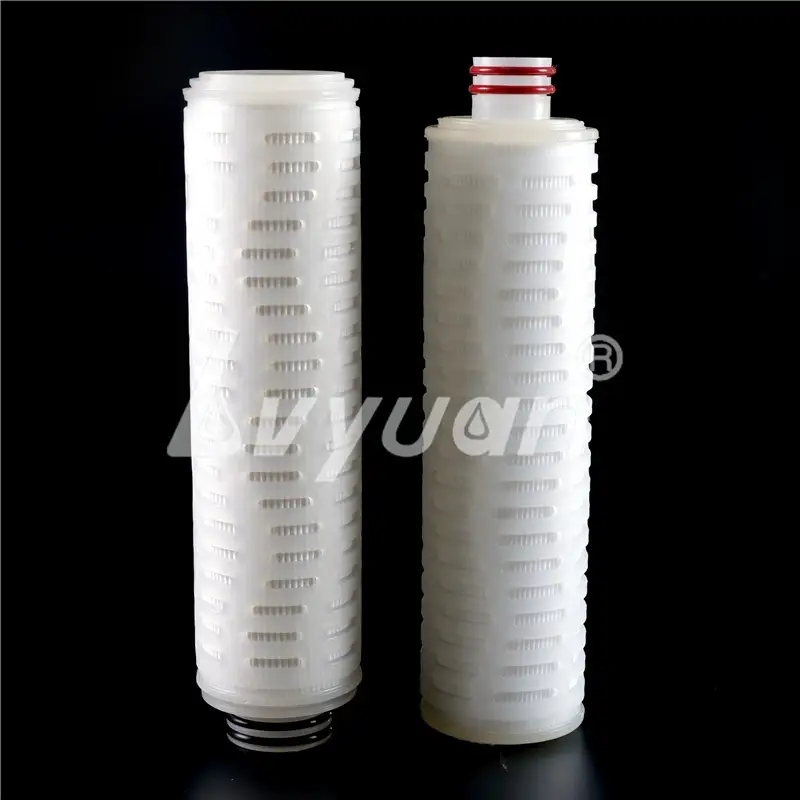 Hydrophobic 0.2 micron PTFE membrane pleated cartridge Air vent filter with 215 226 adaptor 1