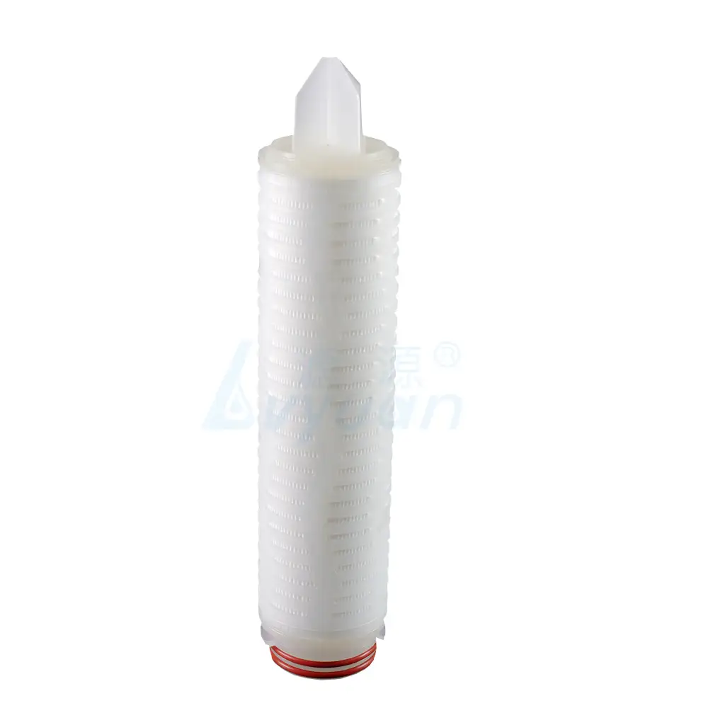 0.1 0.45 0.65 0.8 1 2 3 5 micron pp pleated water filter for wine filtration 1