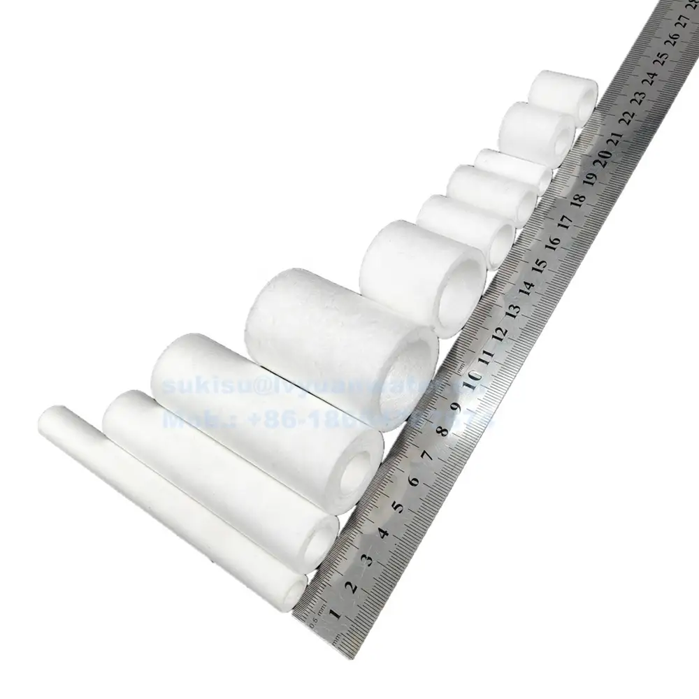 OEM Laboratory Gas Air Water Treatment PP Filter Cartridge with customized diameter 8mm-300mm porous tube 1