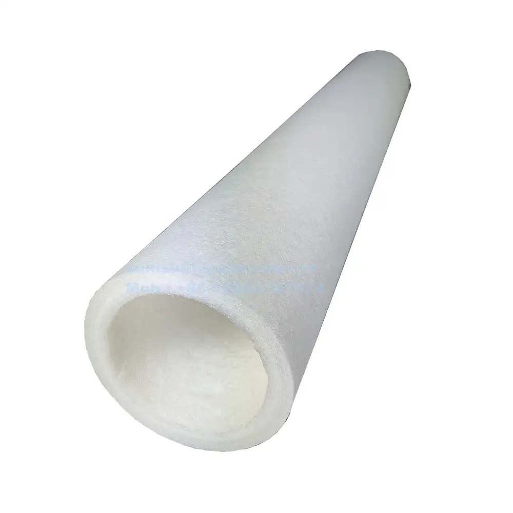 Large Diameter 152mm High Flow Polypropylene Melt Blown Coreless filter cartridge for liquid treatment Pre-filtration 1