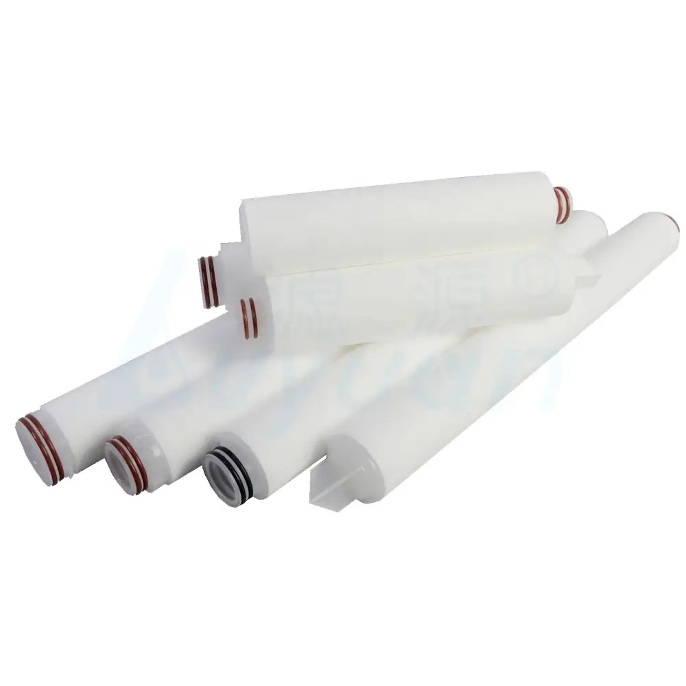10 20 30 filtro de cartucho de sedimento de cartucho de filtro soplado por fusión de 40 pulgadas para tratamiento de agua 1