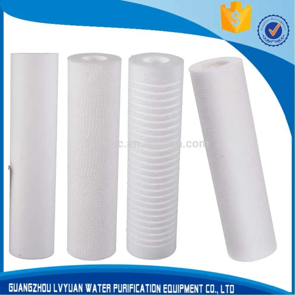 Whole sale PP sediment filter cartridge Melt brown filter 1