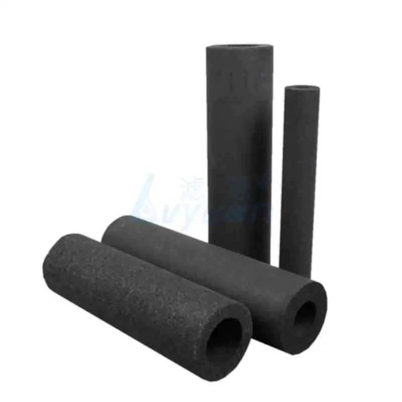 Filtro de agua de carbón activado industrial 2 4 6 8 10 12 20 30 40 pulgadas 1