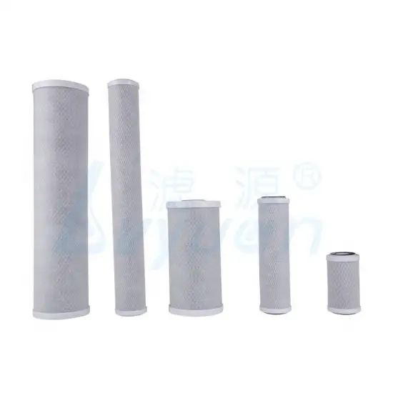 5/10/20 inch cto carbon block water filter cartridgefor purify water and house water with 5 10 25 micron 1