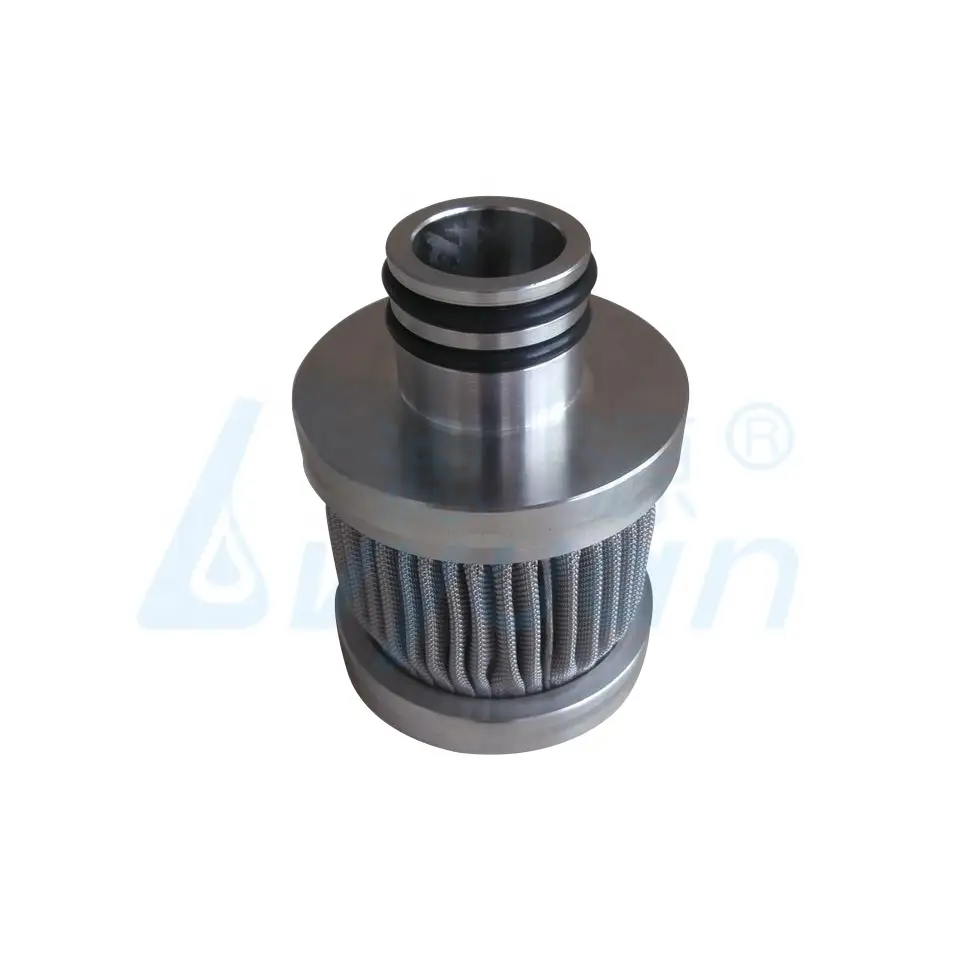 Cartucho de filtro de agua de malla de acero inoxidable con 1, 3, 5, 10, 50, 100 micras para filtración de líquidos industriales1 1