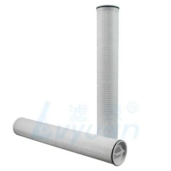 Filtro de cartucho de alto flujo de 40 pulgadas para filtración de agua de plantas Ro 1