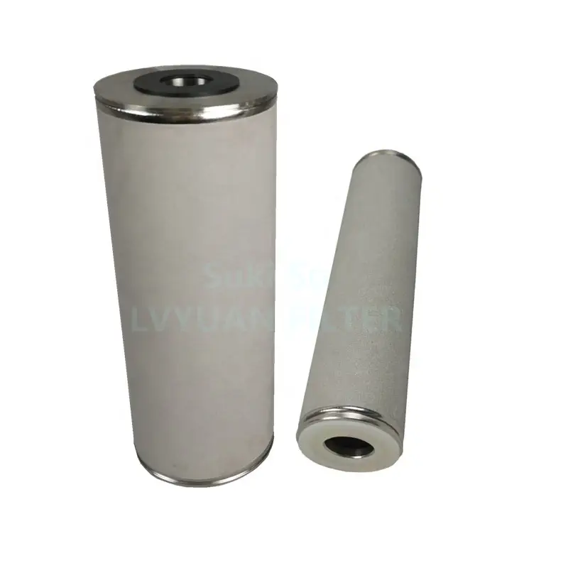 4.5x10 20 inch BB big blue 0.45 1 5 25 um Porous Sintered titanium water filter cartridge for Backwash filters element 1