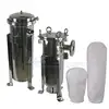 Liquid industry filtration bag type stainless steel 316L single filter housing for beer brewing filter equipment 1