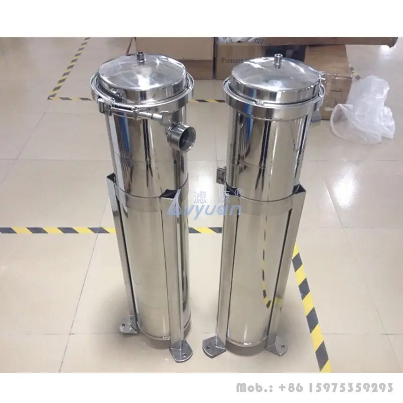 Bag Filter Housing Stainless - for Electrical Liquid Filtration - Lvyuan Filter 4