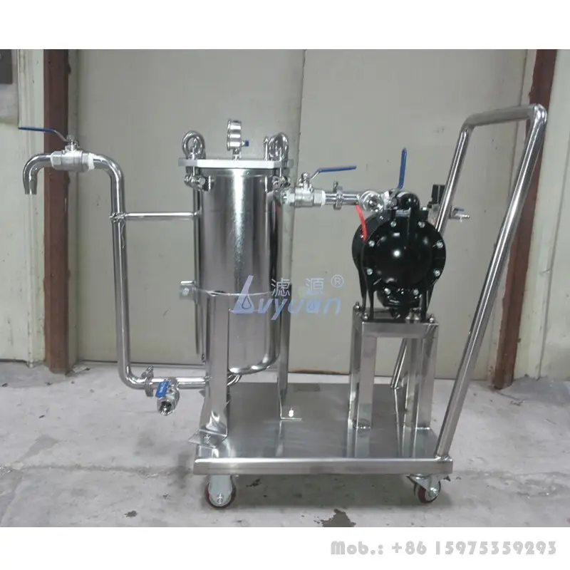 Bag Filter Housing Stainless - for Electrical Liquid Filtration - Lvyuan Filter 6