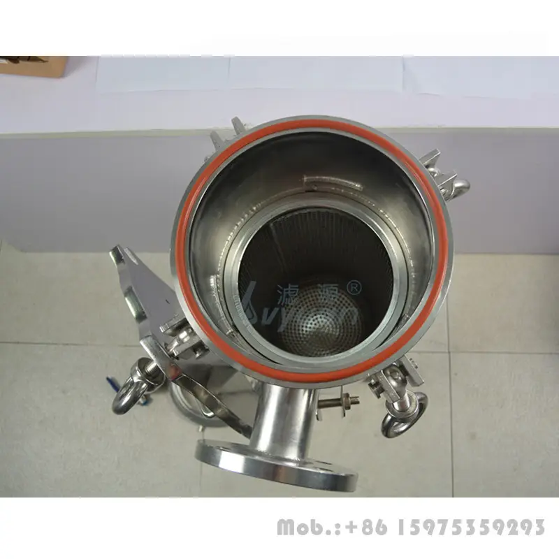 Bag Filter Housing Stainless - for Electrical Liquid Filtration - Lvyuan Filter 5